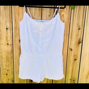 Eyelet Romper